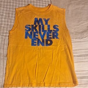 FREE Faded Glory Orange and Blue Tank Top Athletic Style